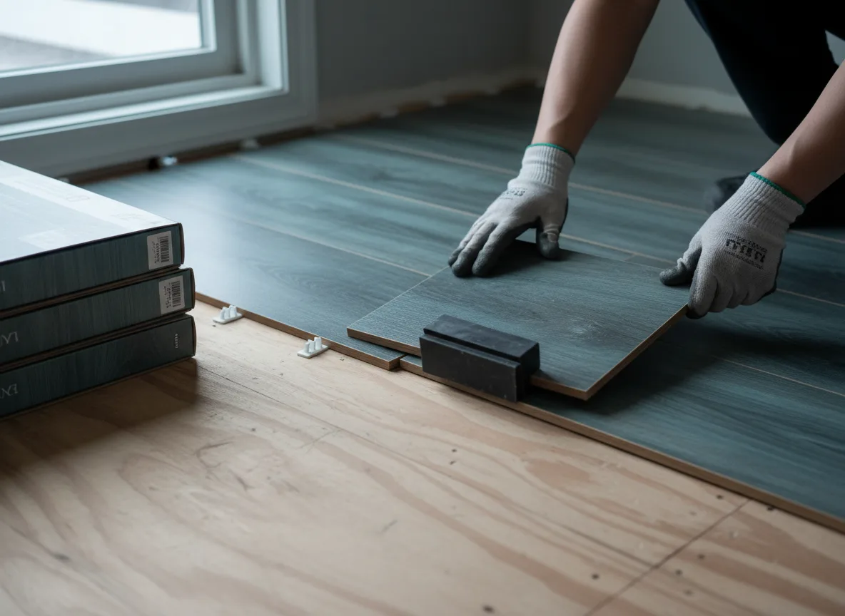 Luxury Vinyl Plank Installation company in Luana, IA